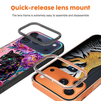 Layanan Casing HP Anti-Shock UV Printer dengan Lensa Lepas Pasang, Kustomisasi OEM, Harga Grosir, Perlindungan Kamera Anti Jatuh