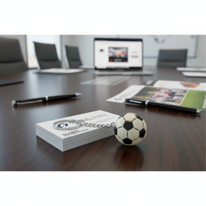 Portachiavi Mini Pallone da Calcio in Metallo, Design Calcistico, Regalo Promozionale - Product Image 2
