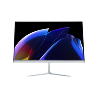 Computadora de Escritorio Todo en Uno con Logotipo Personalizado, Pantalla IPS de 23.8 Pulgadas, Quad Core, SSD, Windows 10, 8GB de RAM, Enchufe AU/US, Nueva, para Oficina, Negocios y Juegos