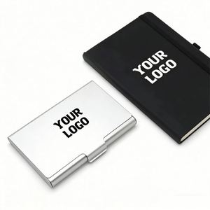 Portefeuille de crédit personnalisé en gros avec logo pour hommes et femmes, ultra fin, pour banque, promotionnel, cadeau, porte-cartes d'identité et de visite - Product Image 1