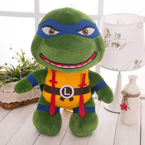 Peluche de 25 cm con Diseño de <span class=keywords><strong>Tortugas</strong></span> <span class=keywords><strong>Ninja</strong></span> de Anime Japonés, Juguetes de Peluche con Logotipo Personalizado, Regalos para Fiestas Infantiles, Decoración, Muñeco de Peluche Suave - Product Image 4