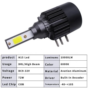 Giá cả phải chăng <span class=keywords><strong>H15</strong></span> Led Đèn Pha Bóng đèn COB <span class=keywords><strong>C6</strong></span> cho golf6 golf7 MK6 MK7 xe ô tô - Product Image 4