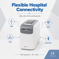 Printer Gelang Tangan Thermal Transfer Direct Thermal 300 DPI untuk Zebra ZD510 Mencetak Gelang Tangan Pasien Rumah Sakit