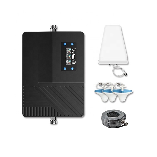 Amplificateur de rseau gsm tri band mobile phone verizon signal booster mobile lte high gain repetidor de seal repetidores