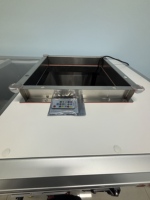 Unité de traitement d'air industrielle hydronique Jetex série JTAHM pour salle blanche avec filtre HEPA, stérilisation UV-C et plasma, sur pied