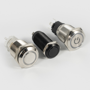 Bouton poussoir métallique à verrouillage 12mm 16mm 19mm 22mm 25mm IP65 pour système de cuisson au four - Product Image 6