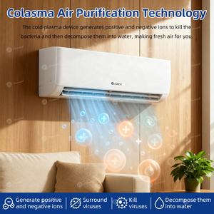 Nuevo Aire Acondicionado Gree de 12000 BTU para Hogar, Hotel, <span class=keywords><strong>Mini</strong></span> <span class=keywords><strong>Split</strong></span>, Tipo <span class=keywords><strong>Inverter</strong></span>, Frío/Calor, con Wifi - Product Image 4