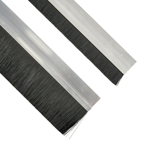 Industriële roldeur afdichtingsborstel van <span class=keywords><strong>nylon</strong></span>, stofdicht, weerbestendig, aanpasbaar, OEM borstelstrip - Product Image 1
