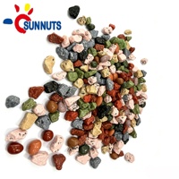Boules de chocolat au lait solides en forme de pierre colorées, bonbons de haute qualité, vente en gros, collation pour cadeaux de fête