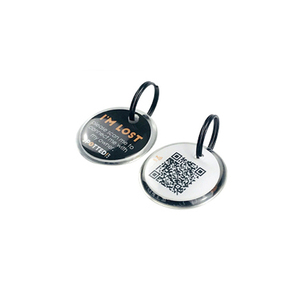13.56mhz NTAG213 NFC <span class=keywords><strong>ID</strong></span> 배지 스마트 태그 독특한 <span class=keywords><strong>QR</strong></span> 에폭시 교수형 방수 내구성 RFID 애완 동물 태그 - Product Image 1