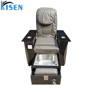 Fauteuil de massage noir de luxe Kisen Beauty Salon avec fauteuil de pédicure très demandé, couleur au choix, fauteuil de beauté pour salon de manucure - Product Image 4
