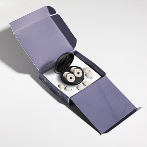 จุกอุดหูซิลิโคนป้องกันเสียงรบกวน 4 ขนาด ปรับแต่งโลโก้ได้ สำหรับการนอนหลับ ลดเสียงรบกวน - Product Image 4