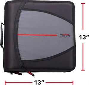 Case-it The Mighty Zip Tab Zipper Binder - Product Image 3