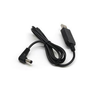 USB à 5V à 9V Step up USB Boost Convert WS220 DC Jack 5.5mm 2.1mm Barrel Connector 90 Degree Boost Right Angle DC Cable - Product Image 5