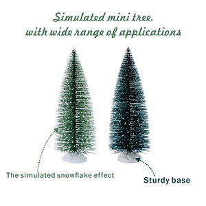 Sanwei thanh lịch mini đổ xô Cây giáng sinh Tabletop trang trí nội thất nhân tạo Xmas cây hoàn hảo cho trang trí trong nhà - Product Image 1