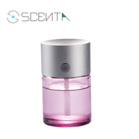 Diffuseur d'aromathérapie électrique ultrasonique sans eau pour voiture, professionnel, automatique, portable, batterie rechargeable par USB