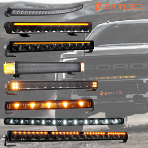 Auxtings-barre lumineuse <span class=keywords><strong>led</strong></span> laser de sport, pour voiture tout terrain, camion, 1000000 lumens, rangée unique, ultra fine, 17-14 pouces - Product Image 2