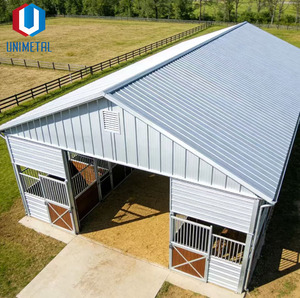 Establo para Vacas Lecheras de Estructura de Acero de Bajo Costo en China - Product Image 5