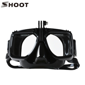 หน้ากากดำน้ำสำหรับดำน้ำและดำน้ำดูปะการังแบบไม่มีสกรูสำหรับ GoPro HERO Xiaoyi SJ DJI - Product Image 1