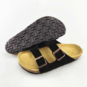 Mocasín de piel de oveja Birkenstocks Birken para zapatillas con suelas de corcho y <span class=keywords><strong>goma</strong></span>/<span class=keywords><strong>Eva</strong></span> Cierre superior de cuero de vaca - Product Image 4