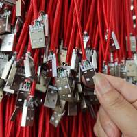 Câble de données USB universel rapide de chargement de téléphone portable