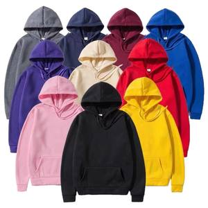 هودي رجالي سادة سميك بمقاسات أمريكية للطباعة والتطريز، متوفر بالجملة من المصنع بأسعار منخفضة - Product Image 5