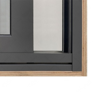 Fenêtre coulissante horizontale en alliage d'aluminium à <span class=keywords><strong>double</strong></span> <span class=keywords><strong>vitrage</strong></span>, design moderne entièrement personnalisé, à <span class=keywords><strong>prix</strong></span> abordable, pour maisons africaines - Product Image 3