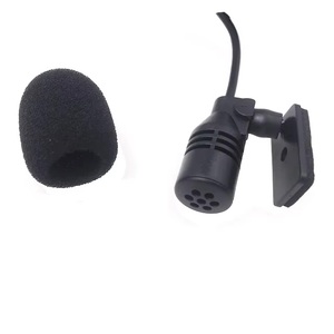 Venta caliente 3 metros de largo micrófono de condensador de coche Dispositivo de plástico externo con función de cancelación de ruido de comunicación por cable - Product Image 4