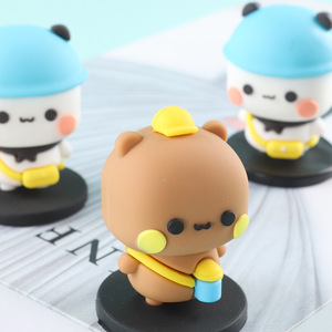 Lindos Modelos y Figuras de Anime de Panda Yier y Bubbu, Juguetes Pequeños Ideales y Regalos para Novios, Novias y Niños - Product Image 5