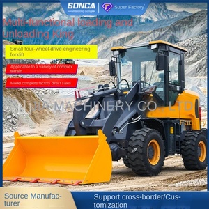 Cargador Agrícola SONCA de Cuatro Ruedas con Plataforma Baja y Brazo Extensor, Capacidad de 500-2800 kg, para Uso Doméstico y Agrícola, 5 Años de Garantía - Product Image 5