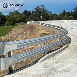 Barrière de sécurité routière en acier galvanisé en forme de W, calibre 10, calibre 12, AASHTO M180, panneau de garde-corps autoroutier 4130 mm 4320 mm pour système de barrière de sécurité routière - Product Image 4