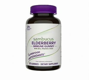 Natural Elderberry Gummies Immune System Support Antioxidant Daily Health Care Supplement <b>Gummy</b> <b>Candy</b> - Product Image 2
