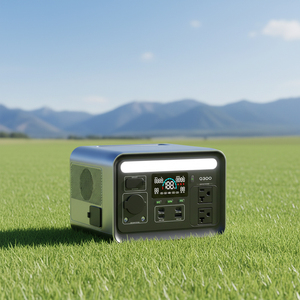 สถานีไฟฟ้าพกพา 300W พร้อมพอร์ต DC หลายช่อง แบตเตอรี่สำรอง Lifepo4 ความจุ 288Wh เครื่องกำเนิดพลังงานแสงอาทิตย์พร้อมคลื่นไซน์บริสุทธิ์สำหรับการเดินทาง - Product Image 4