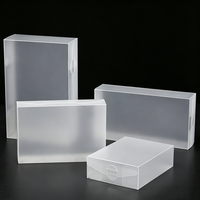 Boîte d'emballage en plastique légère personnalisée, anti-rayures, avec fermeture à pression, surface mate, pour tablettes de parfum