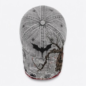 T&L Wholesale Custom Logo Embroidered 6-Panel Adjustable Sporty Soft Vintage Washed Cotton Denim Baseball <b>Cap</b> for Men <b>Women</b> - Product Image 5