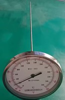Petrol Chemical Power Plant Temperature Instrument Dial 150mm Bimetal Thermometer