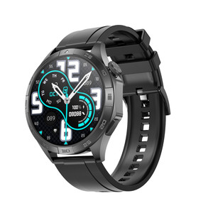 Montre-bracelet numérique Eseed pour hommes 100 + Sports Mode Smartwatch BT Call Answering PPG ECG <span class=keywords><strong>Health</strong></span> Monitoring DT5 <span class=keywords><strong>Mate</strong></span> Silica Gel Band - Product Image 3