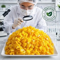 Piments jaunes en dés surgelés IQF Halal de qualité supérieure en gros |   Cubes de poivron jaune frais coupés à la main 100% naturels pour pizza et restauration