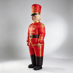 Costume gonflable de soldat jouet, tenue de mascotte gonflable pour Halloween, carnaval, défilé, festival, fête, événement, location, spectacle - Product Image 4