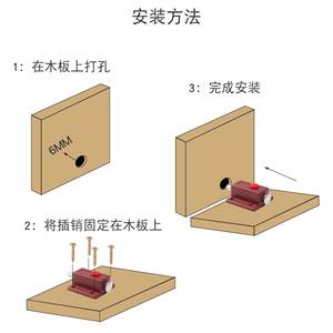 Conectores de Plástico Autoblocantes GQK con Resorte Oculto para Puertas de Armario y Soportes de Estantes - Duraderos y de Fácil Instalación - Product Image 2