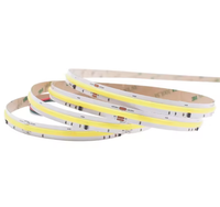 Bande LED COB numérique adressable CCT, température de couleur réglable, sans points, lumière linéaire blanche réglable