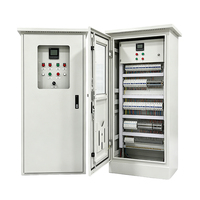 Armoire de commande VFD IP55 entièrement assemblée, boîtier de commande de pompe personnalisé 0,4 kW-630 kW, variateur de vitesse polyvalent pour système CVC
