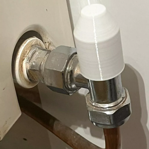 Cache-robinet de radiateur au design moderne, cache-robinet d'<span class=keywords><strong>angle</strong></span> surélevé pour chauffe-eau, cache-robinet de <span class=keywords><strong>douche</strong></span> haocj - Product Image 5