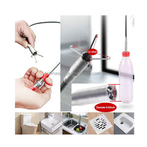 Máy Sấy Bồn Tắm Và Vòi Hoa Sen Nhà Máy Dụng Cụ Làm Sạch Lỗ Thông Hơi Dụng Cụ Tháo Tắc Thoát Nước Rắn Dụng Cụ Tháo Tắc Thoát Nước Linh Hoạt - Product Image 4