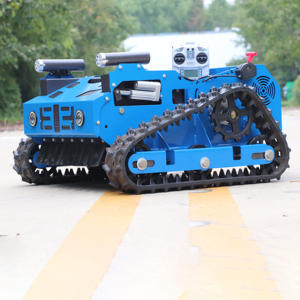 Somate industriel automoteur châssis en acier chenille tondeuse à gazon modèle 500 Type de piste sans fil essence poignée télescopique bricolage - Product Image 6