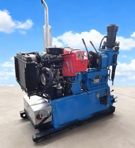 Lõi mẫu khoan Giàn Khoan diesel-powered max.100m chiều sâu cho đất/Rock khảo sát - Product Image 3