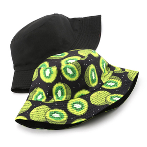 Colorful Printing Spring And Summer Wide Brim Fisherman <strong>Hat</strong> Custom Print Fruit <strong>Bucket</strong> <strong>Hat</strong> - Product Image 6