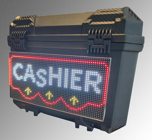 Pantalla LED para Motocicleta, Caja Superior, Respaldo, Publicidad Móvil para Scooter Eléctrico, Pantalla LED Universal Versátil para Motocicleta - Product Image 4