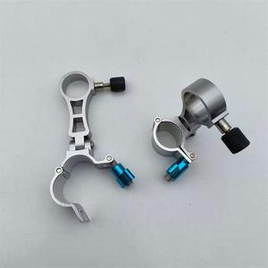 Support pliable pour parapluie de pêche en alliage d'aluminium, support pliable pour montage de canne à pêche, utilisation en extérieur - Product Image 1