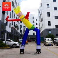 Homme dansant avec souffleur pour la publicité, danseur d'air gonflable personnalisé de haute qualité, homme ondulé gonflable/danseur d'air